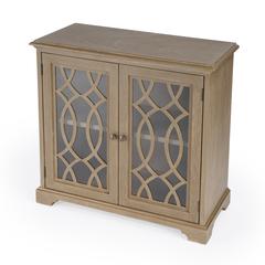Lee 2 Door Cabinet, Light Brown