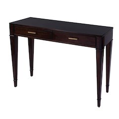 Kai 2 Drawer 45" Wood Console Table, Dark Brown