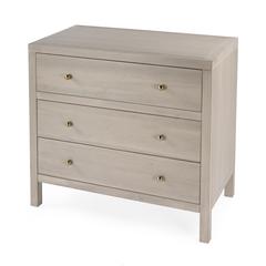 Nora 3-Drawer Chest, Taupe
