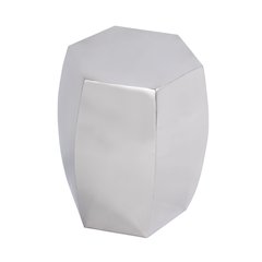 Carter Side Table, Silver