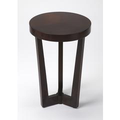 Aphra Merlot Side Table, Dark Brown