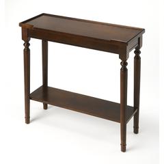 Aubrey Console Table, Dark Brown