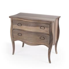 Rochelle Natural 2 Drawer Chest, Light Brown