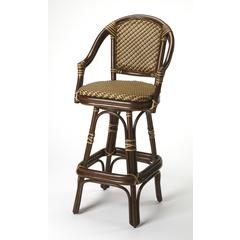 Renata Rattan Bar Stool
