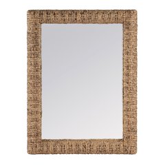 Gloucester Woven Wall Mirror, Dark Brown