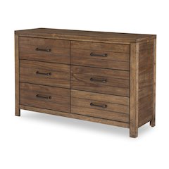 Summer CampDresser (6 Drawers), Tree House Brown