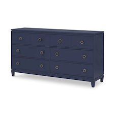Summerland Dresser - 6 Drawer with Jewelry Tray and Felt-Lined Drawers