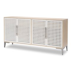 Biscayne Credenza - 4-Door, 2-Drawer, Adjustable Wine Storage