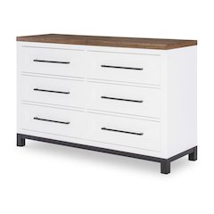 Dutton Dresser 6-Drawer Chest of Drawers