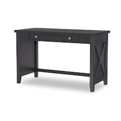 Flatiron Desk/Vanity (1 Drawer, 2 Outlets & 2 USB Ports)