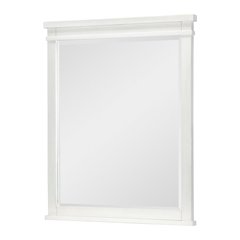 Flatiron Mirror (Beveled), Aged White