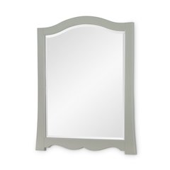 Sleepover Mirror (Beveled), Dove Grey