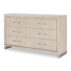 Bliss Dresser (6 Drawers, RSF Jewelry Tray, Felt Line Top, Cedar Bottom Drawers)
