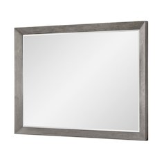 Terra Luna Mirror, Beveled, White Cloud & Nightfall