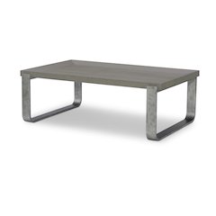 Terra Luna Rectangle Cocktail W. Metal Base