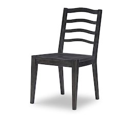 Halifax Ladder Back Chair (Kd, Wood Seat, Seat Height: 19")