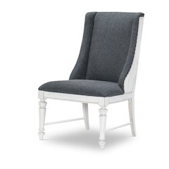 Cottage Park Uph. Host Chair (Kd, Uph Back & Seat, Seat Height: 20")
