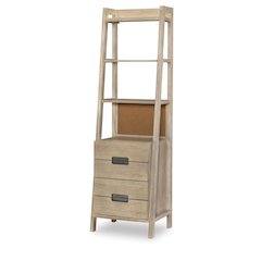District Bookcase (4 Drawers, 3 Shelves, Removeable Cork Panel)