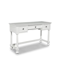 Madison Desk, Natural White Painted Finish
