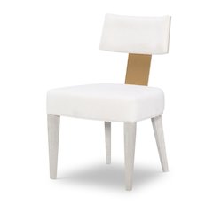 Miramar Upholstered Side Chair, Oyster