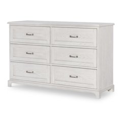 Ashton Dresser (6 Drawers), Bleached Linen