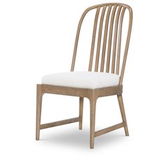 Melrose Spindle Back Side Chair (Uph Seat, Seat Height 19")