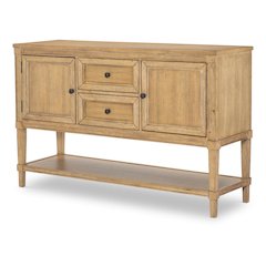 Linden Credenza (2 Door, 2 Drawers, 2 Adj Shelves, 1 Fixed Shelf)