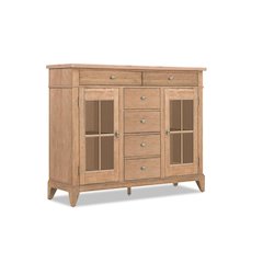 Today's Traditions Tall Server (7 drawers, 2 doors, 2 adj shelves)