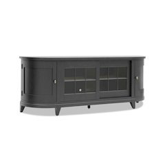 Entertainment Console (2 sliding doors, 2 doors, 4 adj shelves, 3 outlets)