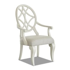 Jasper County Arm Chair (wood back, Uph seat)