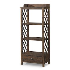Trisha Yearwood Home Honeysuckle Etagere (2 shelves, 1 drawer, finished on back)