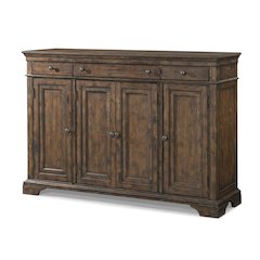 Family Reunion Buffet (3 drawers, silver tray, bakeware holder, 4 doors)