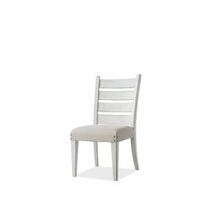 Coming Home Gathering Side Chair (wood back, Uph seat)
