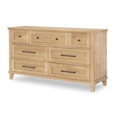 Dresser (7 Drawers, Top RSF Jewelry Tray in Drawer, Hidden Jewelry Storage)