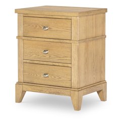 Today's Traditions Night Stand (3 Drawers, POWER W. 2 OUTLETS, 1 USB + 1 USB-C)