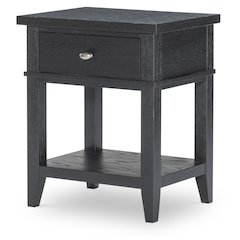 Today's Traditions Open Night Stand (1 Drawer, 1 OPEN SHELF, USB-C)