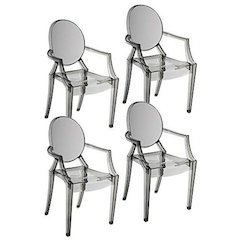 Bentley Arm Dining Chair Gray - Set Of 4