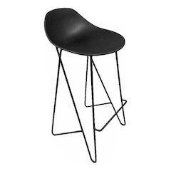 Albert Barstool Black (Set Of 2)