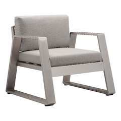 Air Chair Grey In Aluminum