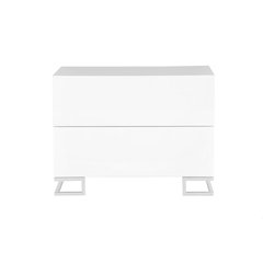 Harper Night Stand White