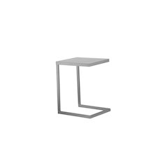 Clark Tray Table Brushed Metal