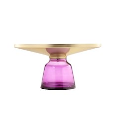 Gbelinda Coffee Table Purple Glass