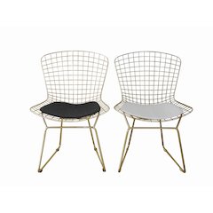 Gold Shuttle Dining Chair (Set Of 2)