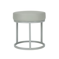 Stan Stool Faux Leather Gray