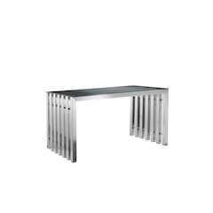 Vlad Desk Brushed Metal