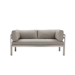 Cloud Sofa Grey In Aluminum