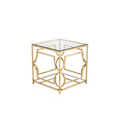 Z-Edward Square Side Table Gold