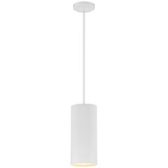 LED Pendant in Matte White Color
