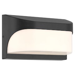Outdoor LED Wall Mount in Black Color