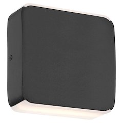 Bi-Directional Outdoor LED Wall Mount in Black Color